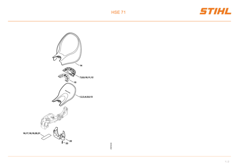 Taillehaies électrique Stihl HSE 71 Motoculture.info — free download