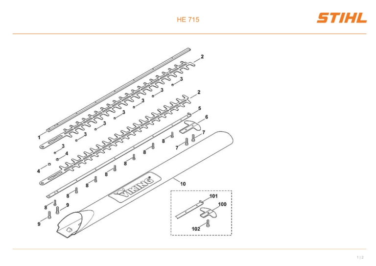 Taillehaies électrique Viking HE 715 Motoculture.info