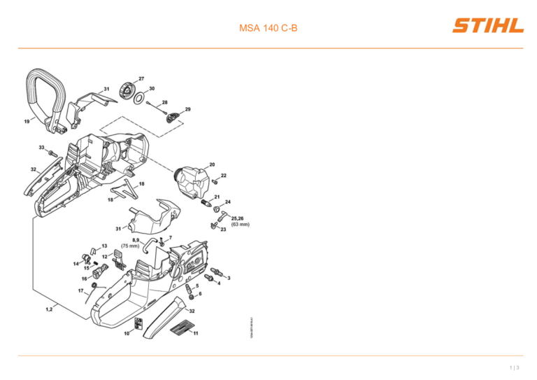 Tronçonneuse à batterie Stihl MSA 140 C - Motoculture.info