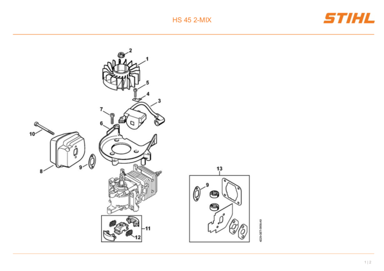 Taillehaies thermique Stihl HS 45 Motoculture.info — free download