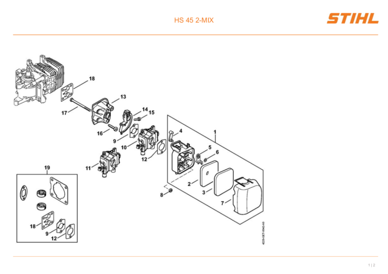 Taillehaies thermique Stihl HS 45 Motoculture.info — free download